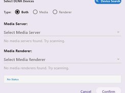 Press Device Search Button