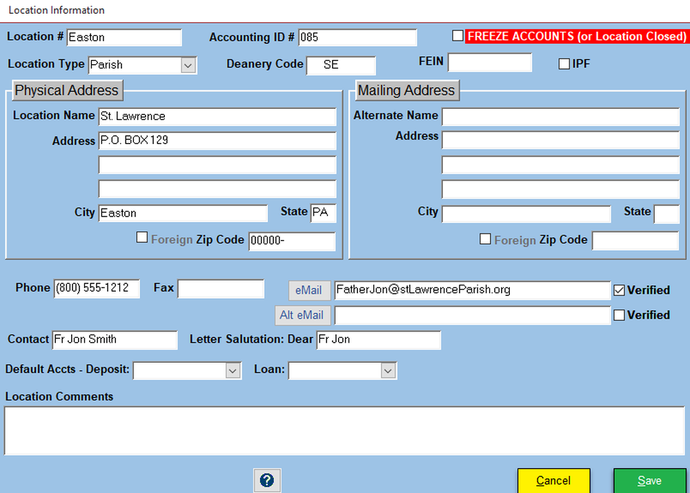 DLS Financials Screenshot 1