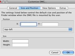 Size and Position Options