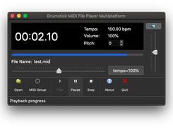 Main Window (macOS, dark mode)