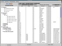 Plugin "Procesos del sistema"