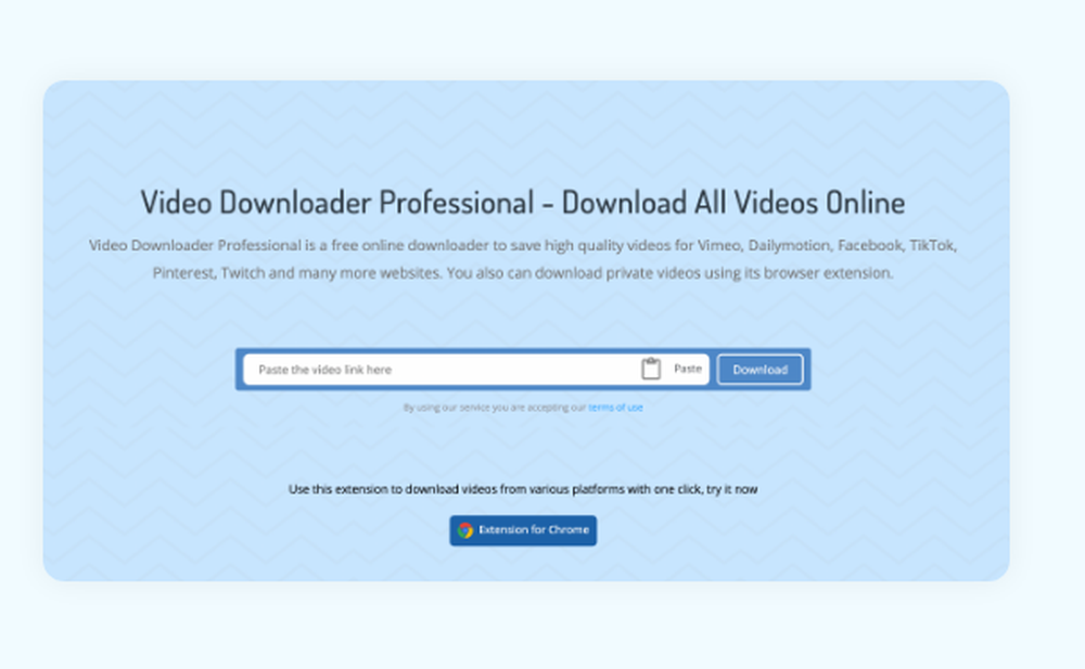 video downloader professional.