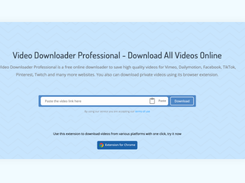 Video Downloader Professional Screenshot 1