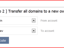 MultiChange transfre domains