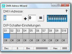 DMX Adress Wizard