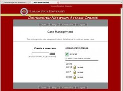 DNA Online Case Screen