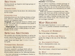 DnD 5e LaTeX Template Screenshot 1