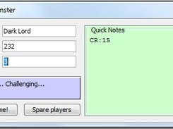 D&D HP Monster Calculator Screenshot 2