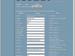 Set general options