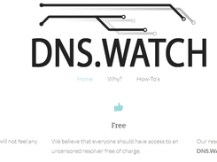 DNS.WATCH Screenshot 1