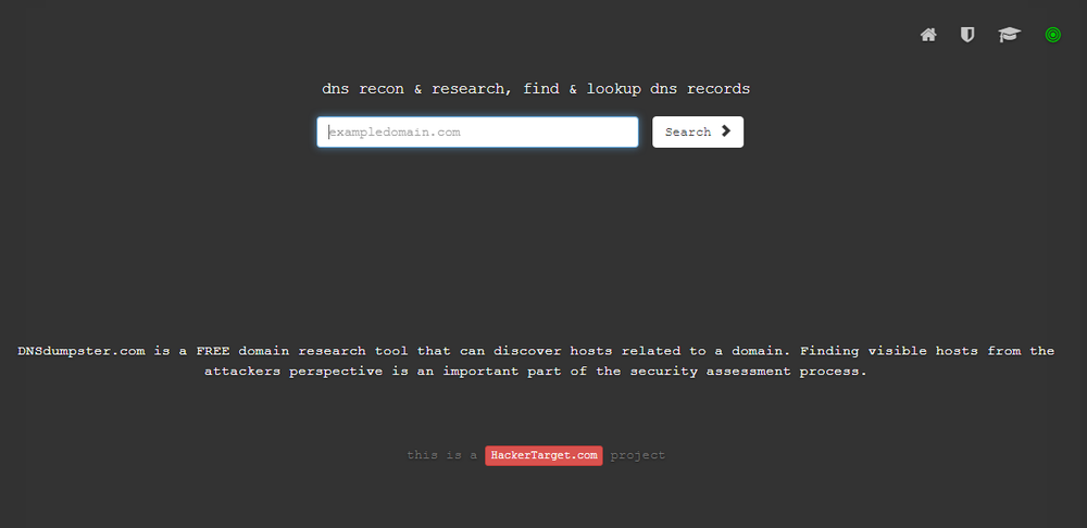 DNSdumpster.com Screenshot 1
