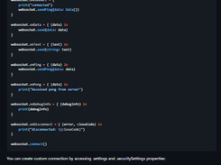 DNWebSocket Screenshot 1