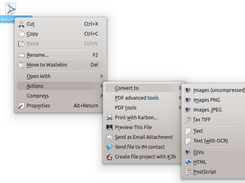 DoAllWithPDF_servicemenu Screenshot 1