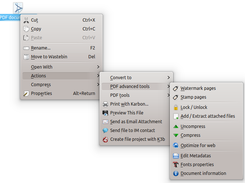 DoAllWithPDF_servicemenu Screenshot 2