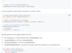 document-register-element Screenshot 1
