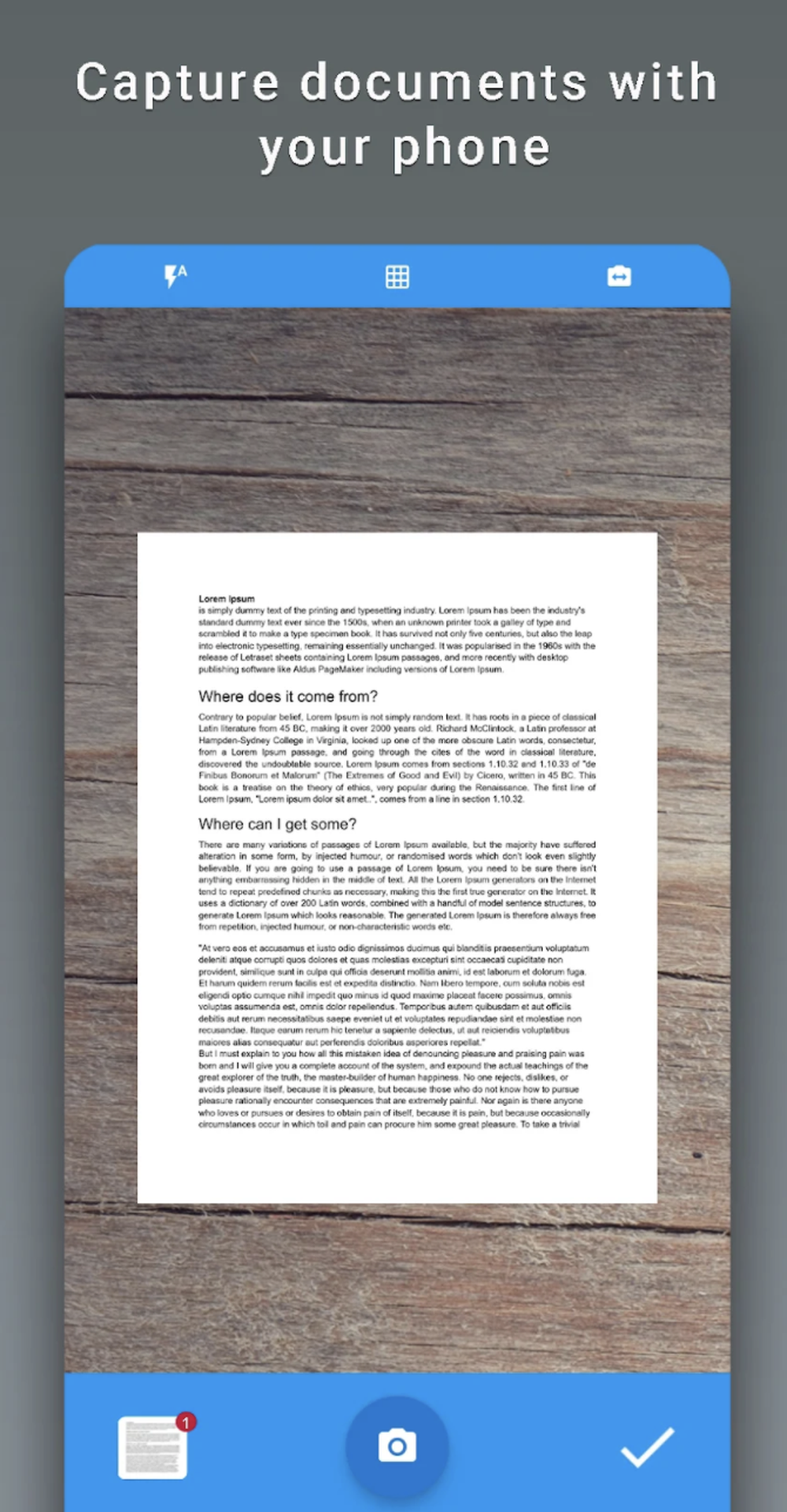 Doc Scanner Screenshot 1