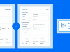 Auto-fill customer cover pages in seconds