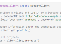 doccano client Screenshot 1