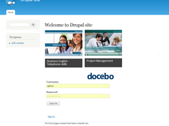 Docebo plugin for Drupal integration