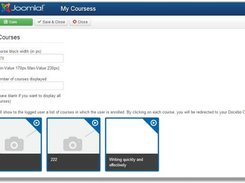 My Courses preview