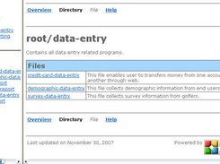 Directory Summary