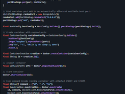Docker Client Screenshot 1