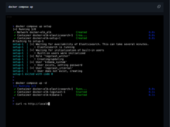 Docker-ELK Screenshot 1