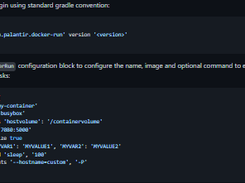 Docker Gradle Plugin Screenshot 1