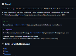 Docker Mailserver Screenshot 1