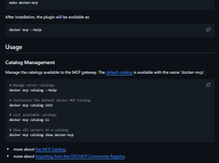 Docker MCP Gateway Screenshot 1