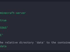Docker Minecraft Server Screenshot 1