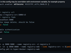Docker Registry Web Screenshot 1