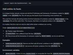 Docker tools Screenshot 1