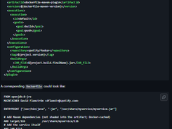 Dockerfile Maven Screenshot 1
