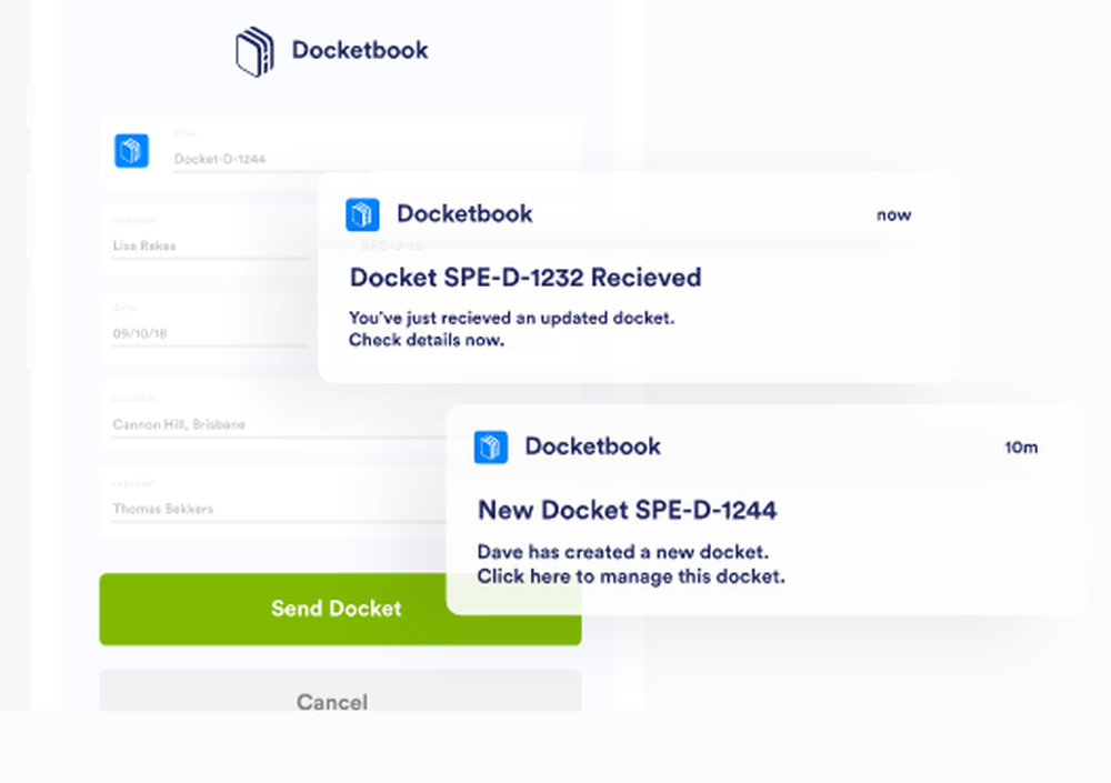 Docketbook Screenshot 1