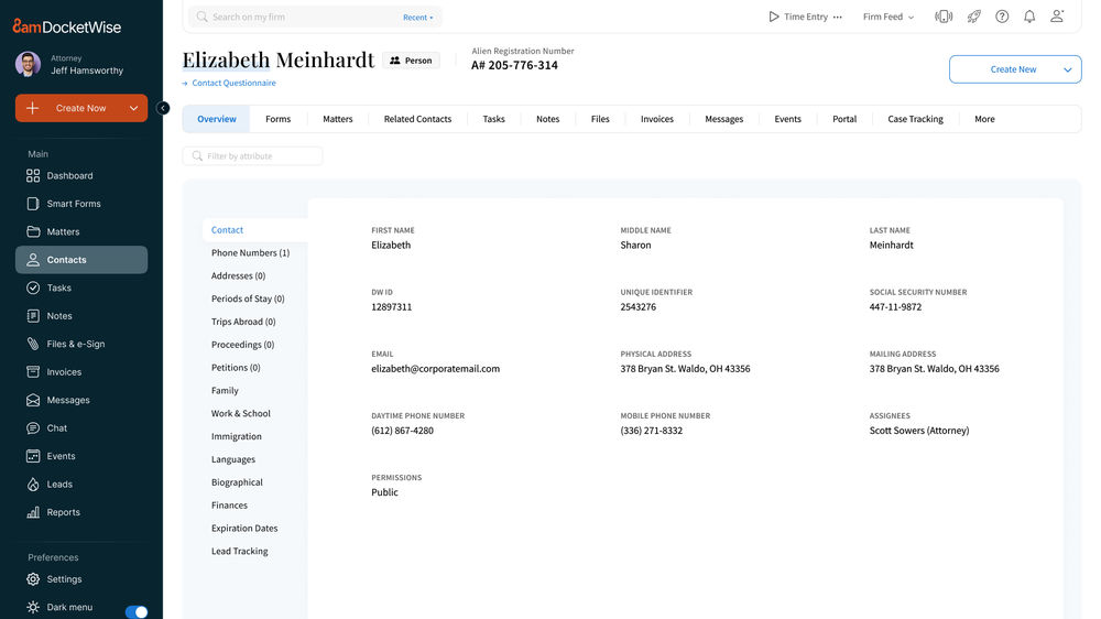 Contact Management