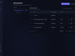 Centralized document library