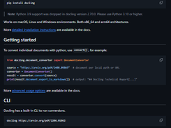 Docling Screenshot 1