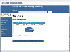 Reports - Storage Usage