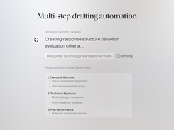 Multi-step drafting automations