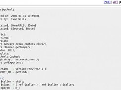 DocPerl 0.9.0 Code View