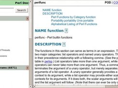 DocPerl 0.9.0 Initial View