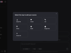 DocsGPT supported sources