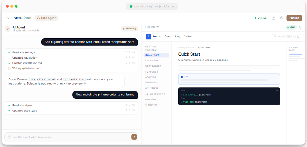 Docsio Screenshot 1