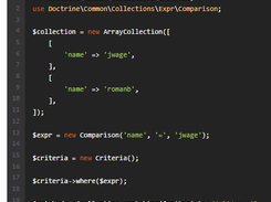 Doctrine Collections Screenshot 2