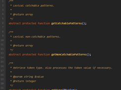 Doctrine Lexer Screenshot 1