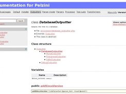 The Pelzini viewer, looking at a class