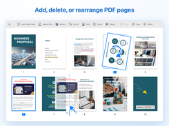 Add, delete, or rearrange PDF pages