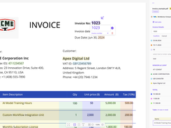 Invoice processing automation