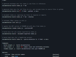 documentation.js Screenshot 1